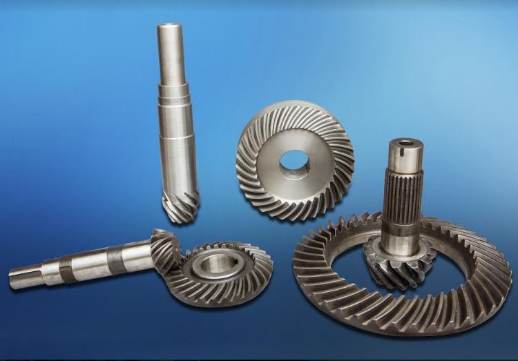 Bộ truyền bánh răng côn xoắn 1